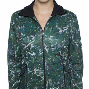 Y3 x adidas Yohji Yamamoto zip print jacket